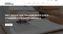 Desktop Screenshot of ofertaexportable.net